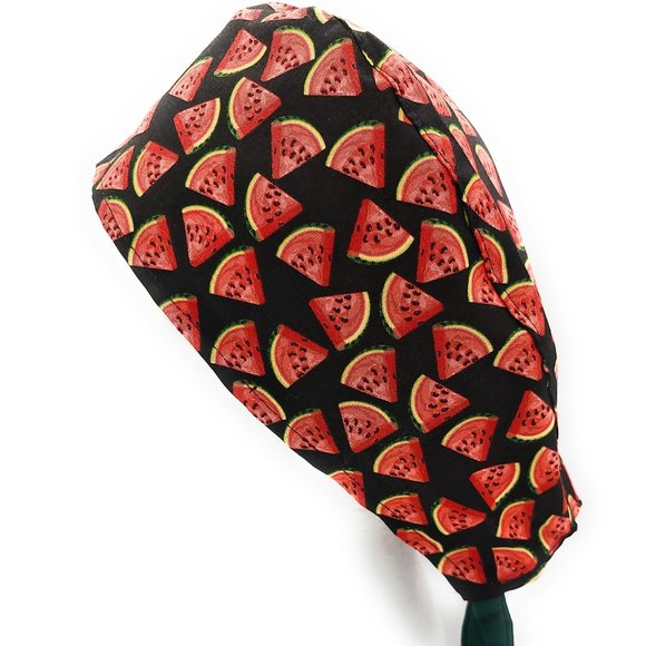 Water Melon Slice Surgical Scrub Cap - Picture 1 of 4